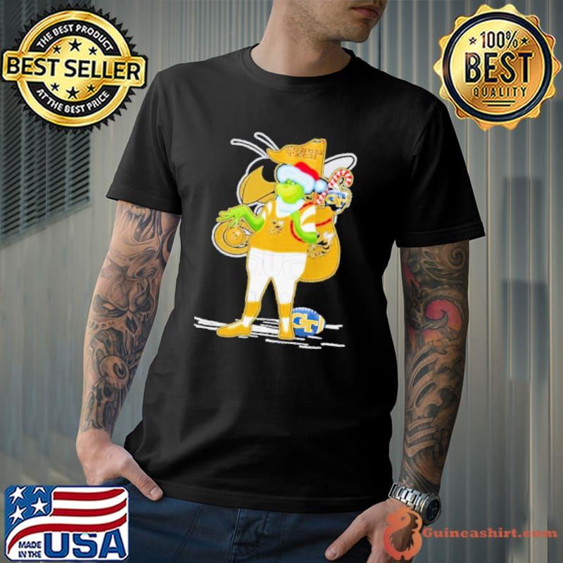 Santa Grinch Georgia Tech Yellow Jackets Gift Christmas shirt
