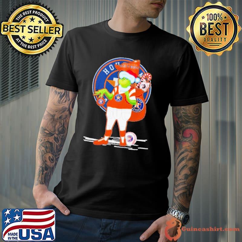 Santa Grinch Houston Astros Gift Christmas shirt