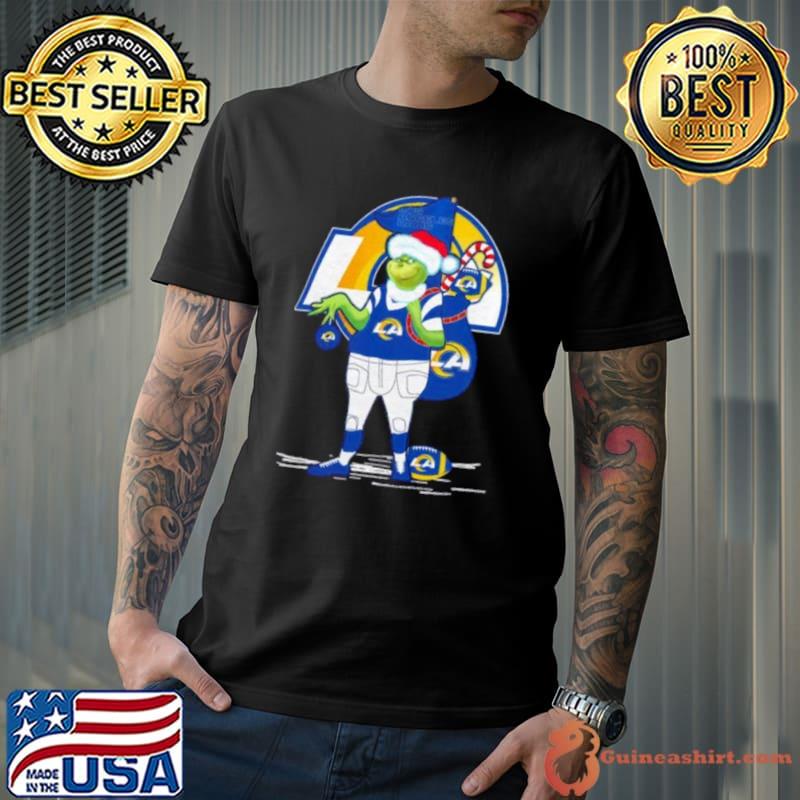 Santa Grinch Los Angeles Rams Christmas 2023 Shirt