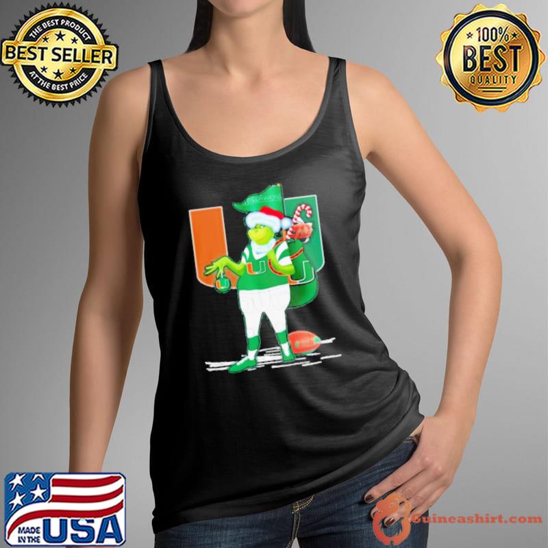 Santa Grinch Miami Hurricanes Gift Christmas s Tank Top