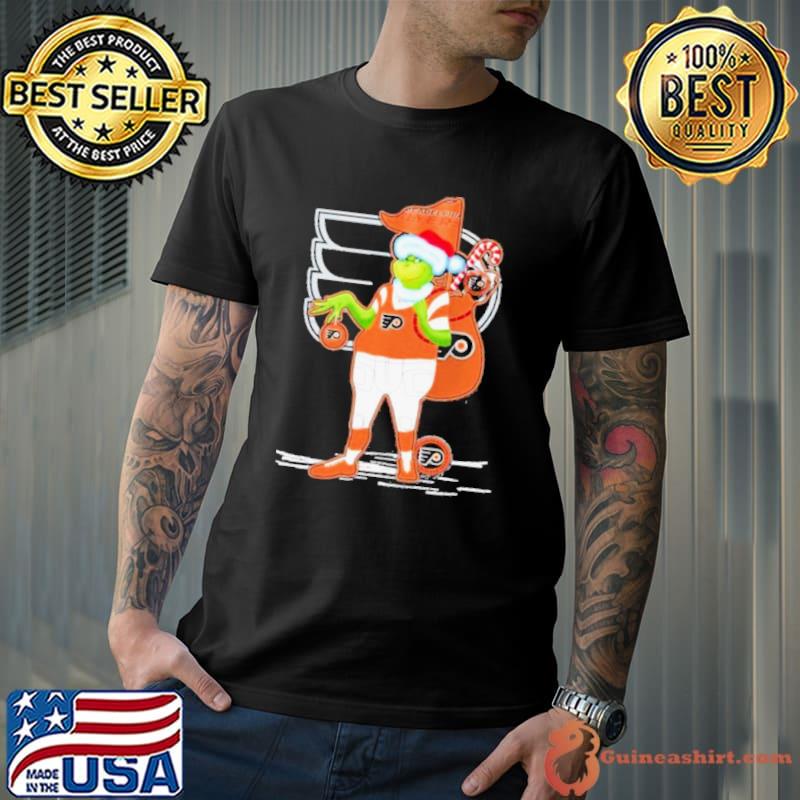 Santa Grinch Philadelphia Flyers Gift Christmas shirt