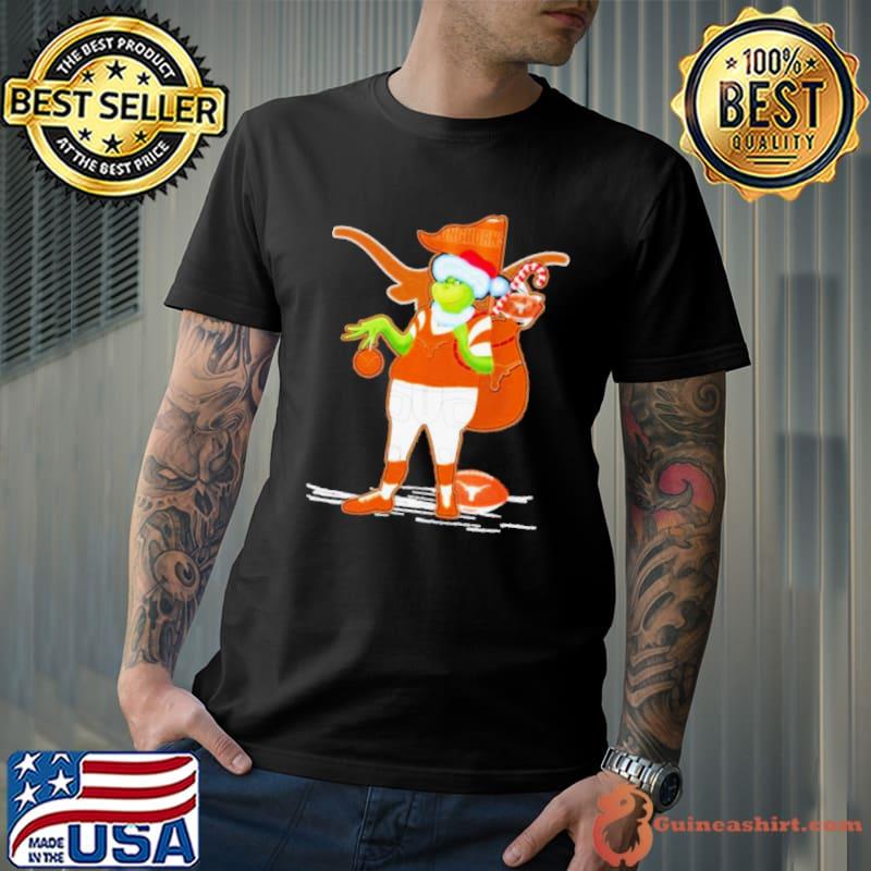 Santa Grinch Texas Longhorns Gift Christmas shirt