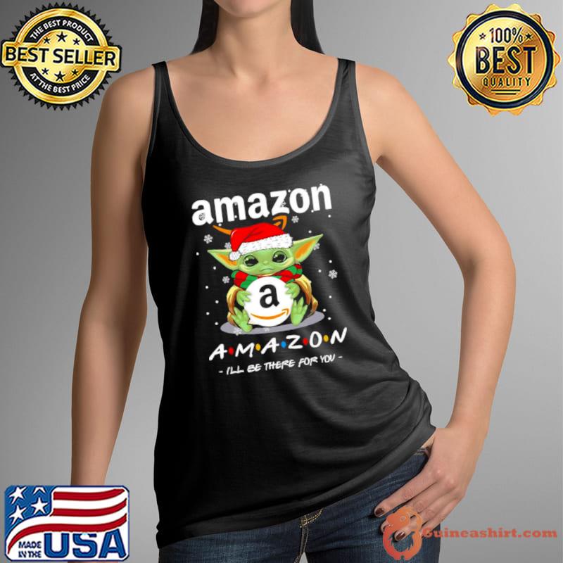 Santa Yoda Amazon i’ll be there for you merry christmas s Tank Top
