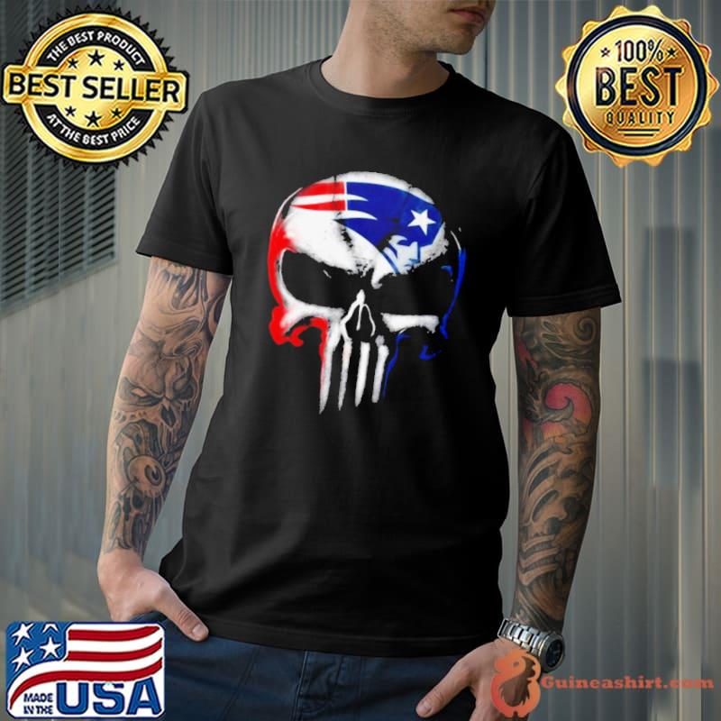 Skull New England Patriots Team Football 2023 Shirt