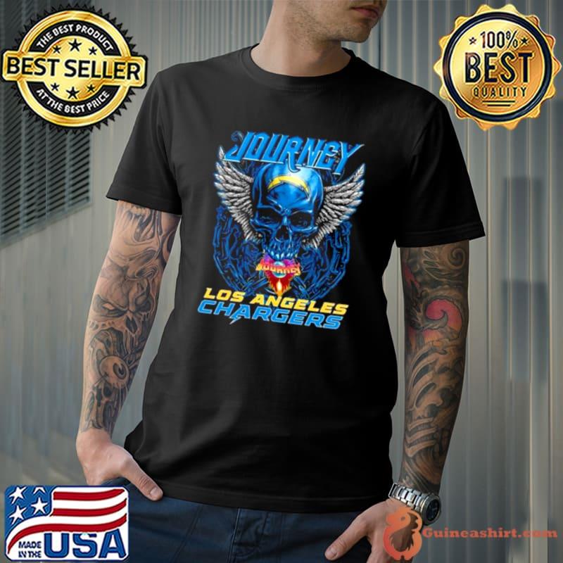 Skull Wings Journey Los Angeles Chargers shirt