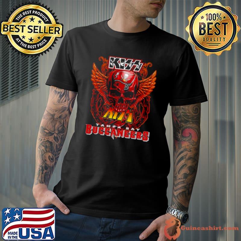 Skull Wings Kiss Tampa Bay Buccaneers 2023 shirt