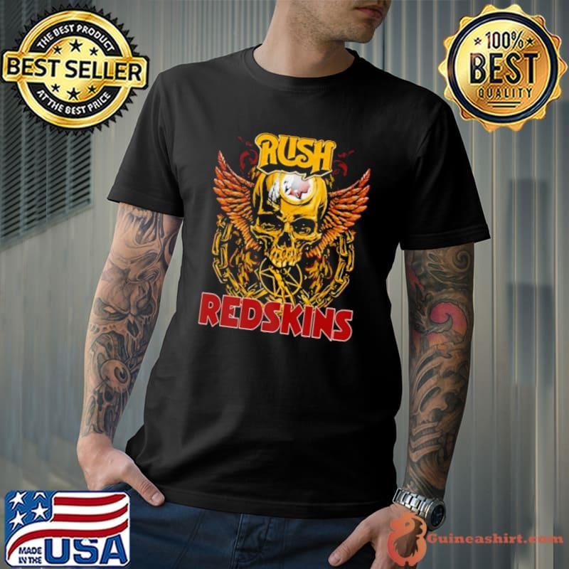 Skull Wings Rush Washington Redskins 2023 shirt