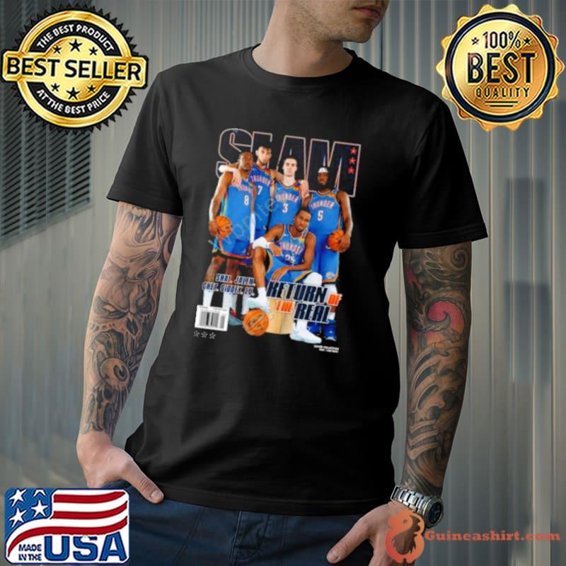 Slam Thunder Shal Jalen Chet Giddey Lu Return Of The Real shirt