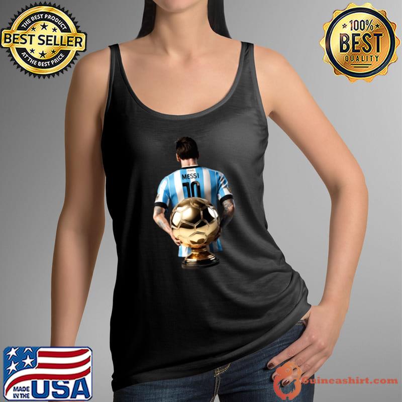 Soccer football lionel messi Barcellona Argentina illustration T-Shirt Tank Top