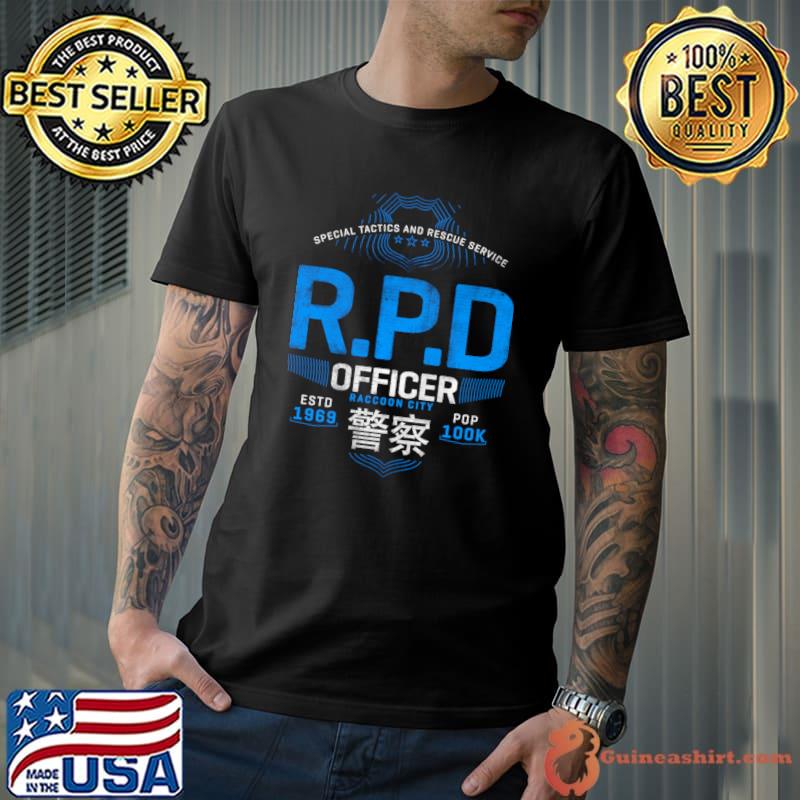 Special Tactics And Rescue Service RPD Raccoon Police Department T-Shirt