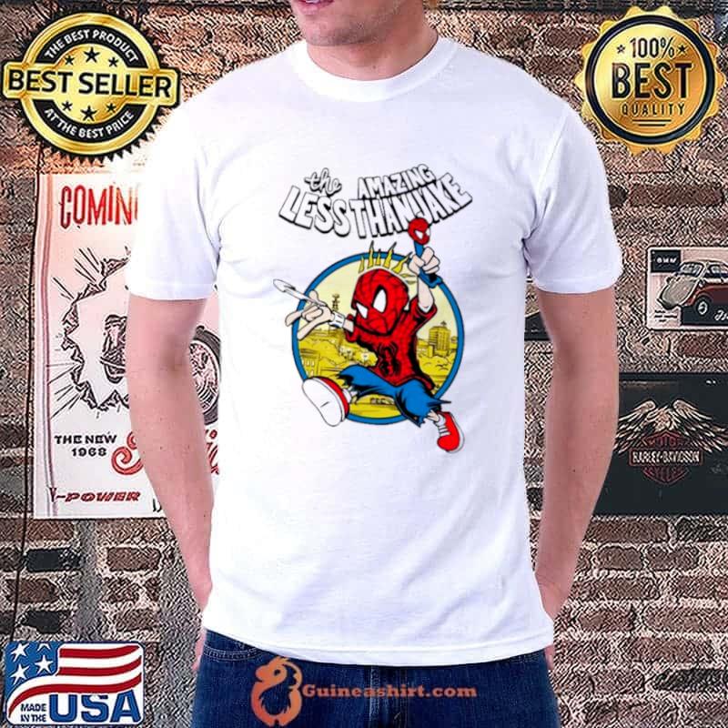 Spider Man the amazing less than jake shirt