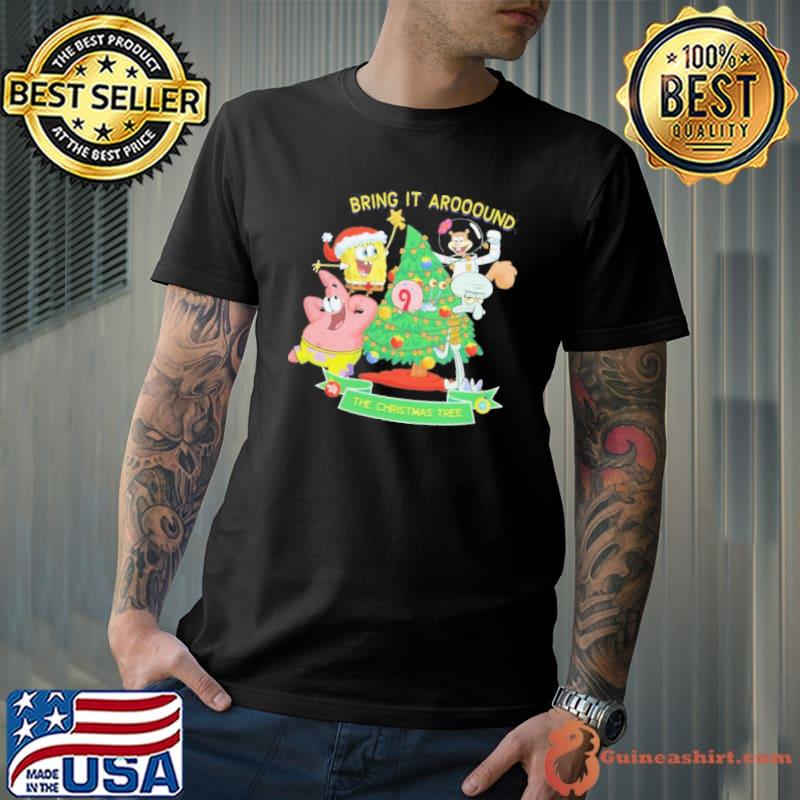 SpongeBob SquarePants Around The Christmas Tree Shirt