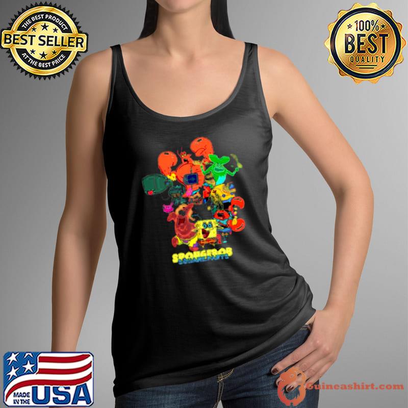 SpongeBob SquarePants group shot title pose s Tank Top