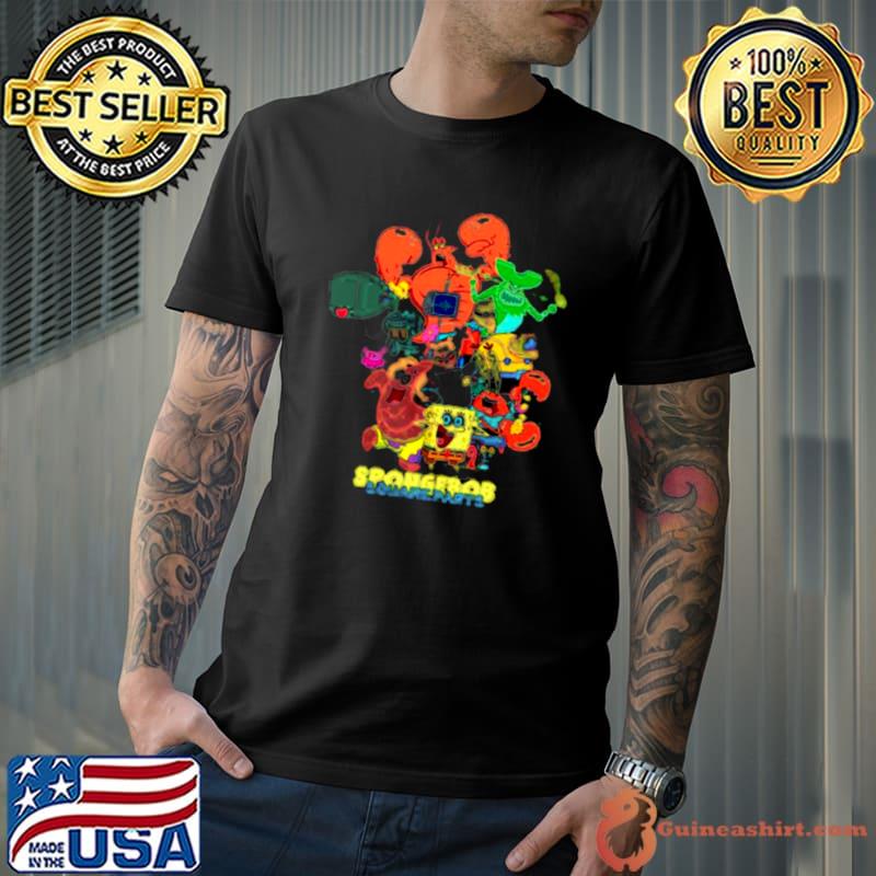 SpongeBob SquarePants group shot title pose shirt