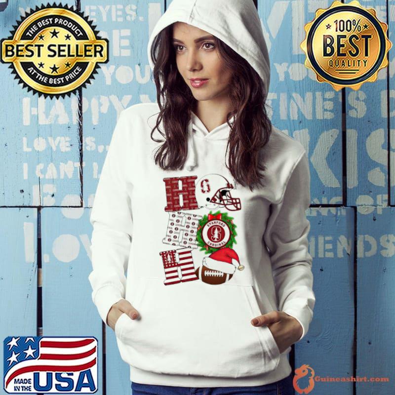 Stanford Cardinal Ho Ho Ho Christmas s Hoodie