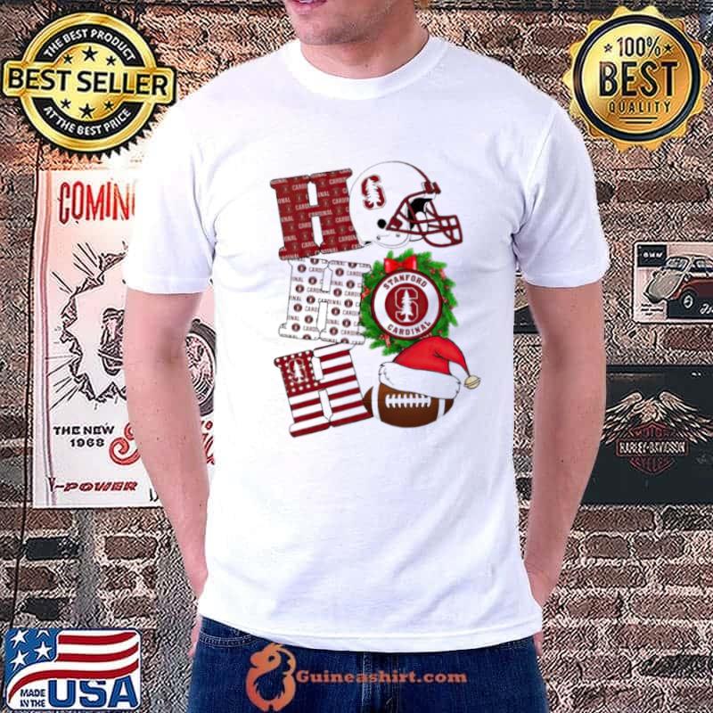 Stanford Cardinal Ho Ho Ho Christmas shirt