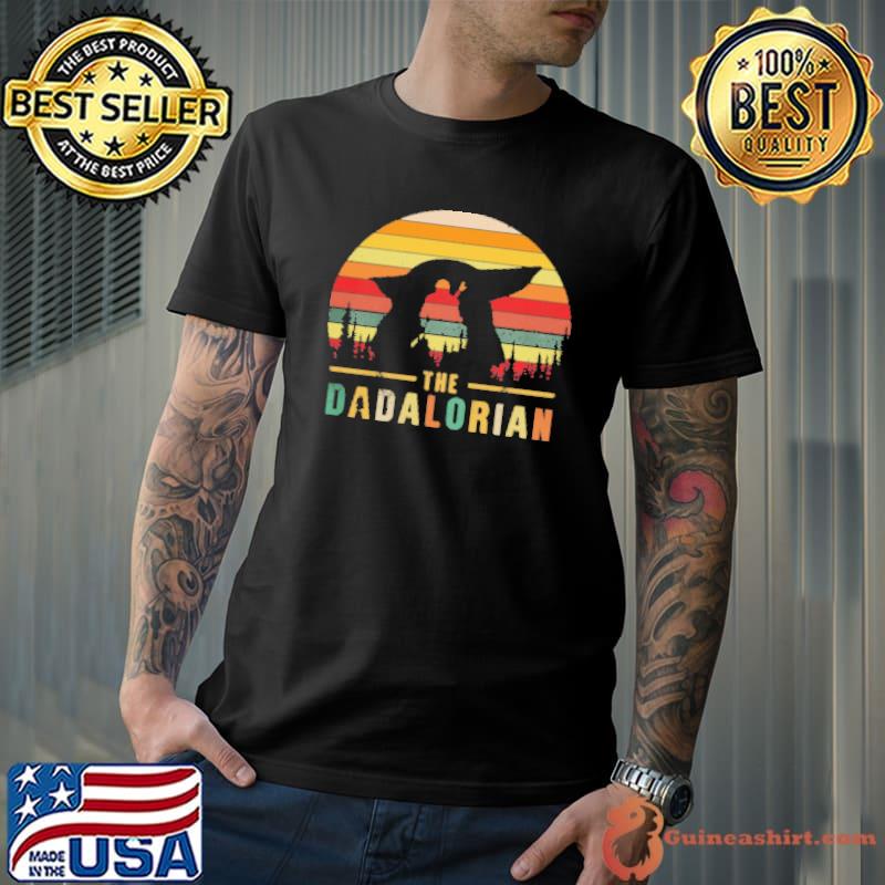 Star Wars The Dadalorian Baby Yoda Vintage Shirt
