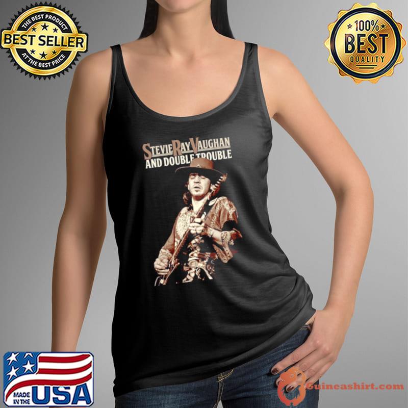 Stevie Ray Vaughan And Double Trouble Shirt Tank Top