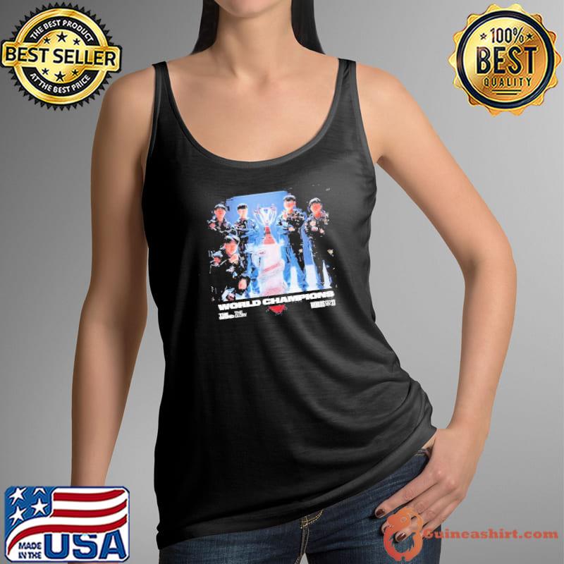 T1 LOL Are The 2023 World Champions The Grind The Glory Congratulations Shirt Tank Top