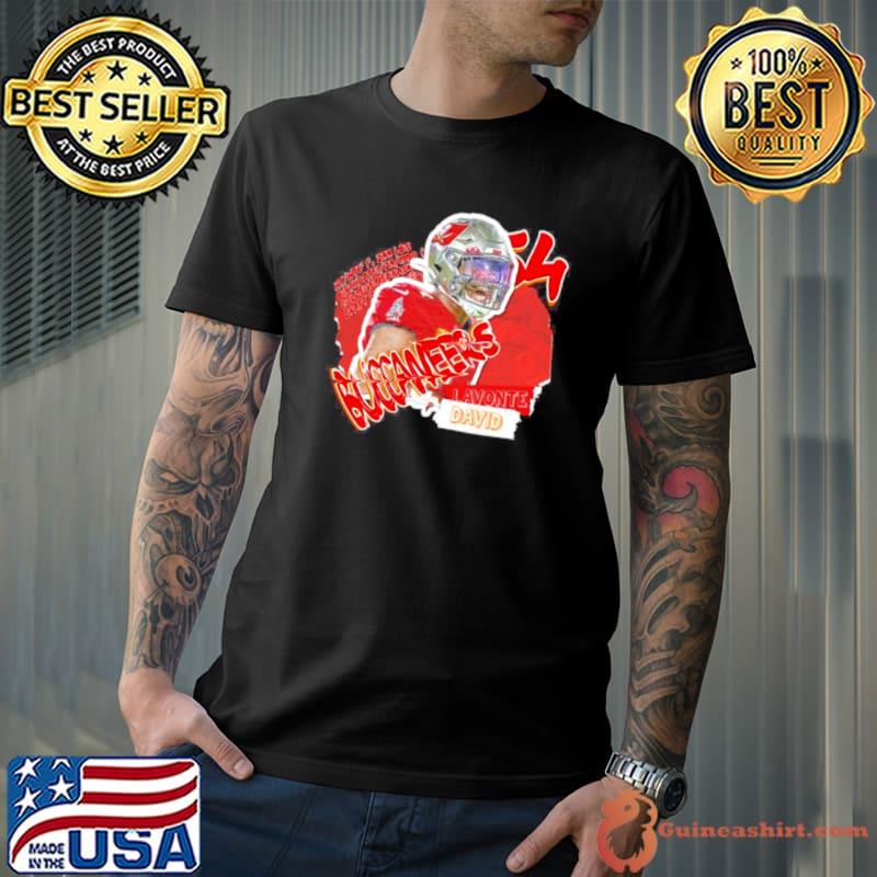 Tampa Bay Buccaneers Lavonte David Football Paper shirt