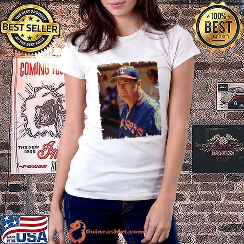 Ted Williams in Texas Rangers American professional baseball player T-Shirt Ladiestee