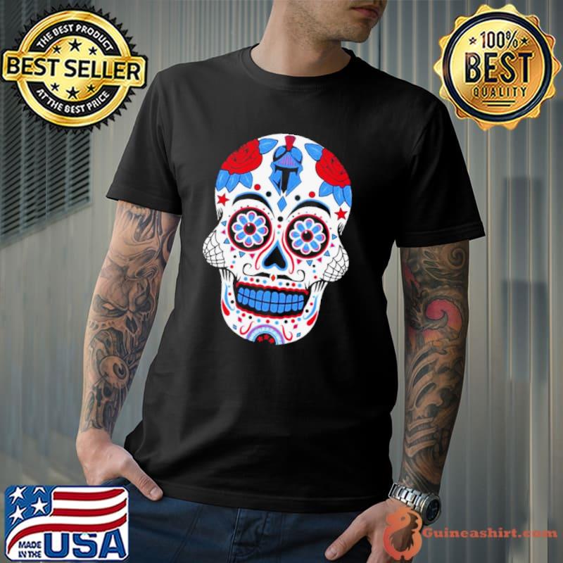 Tennessee Titans Sugar Skull Shirt Unisex