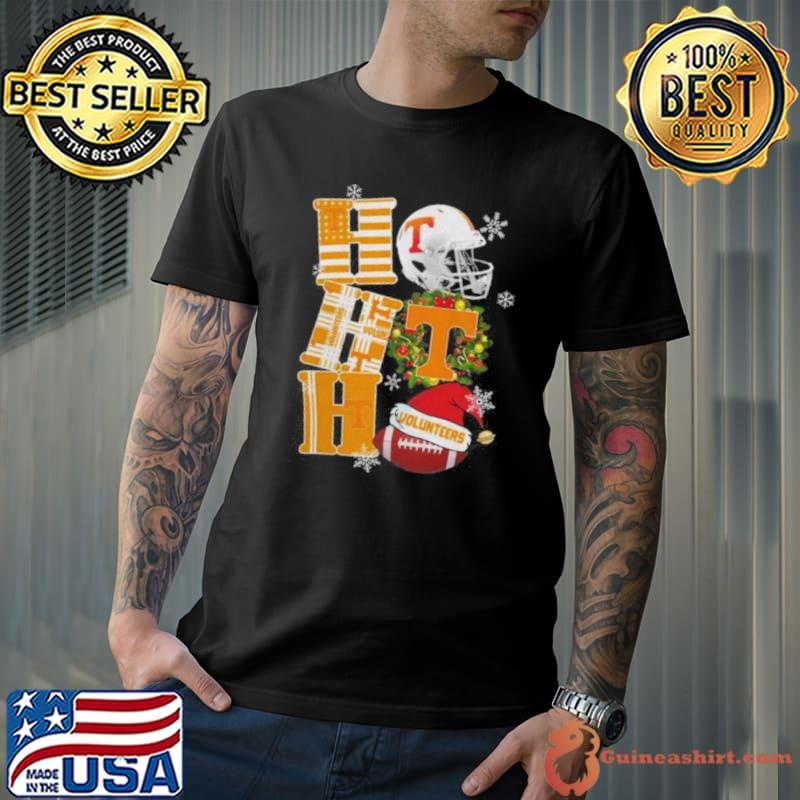 Tennessee Volunteers Ncaa Ho Ho Ho Christmas Shirt