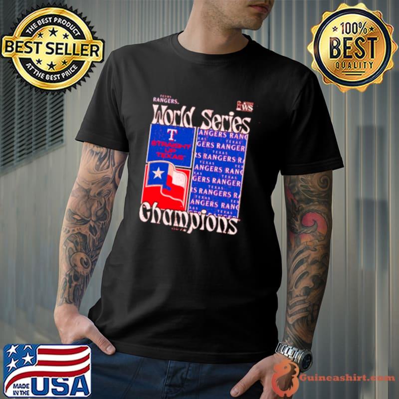 Texas Rangers 2023 World Series Champions Square Logo shirt
