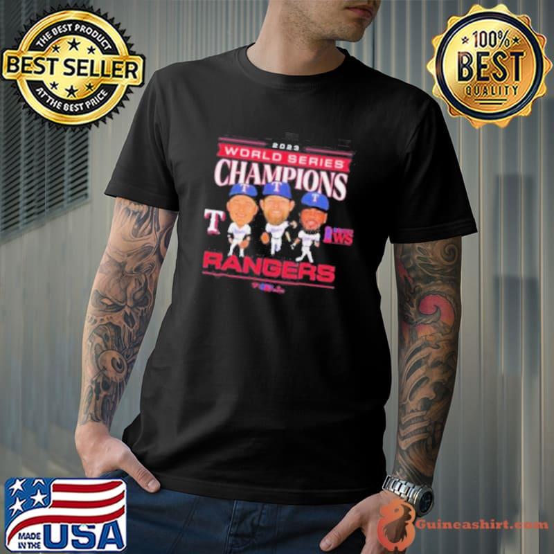 Texas Rangers Star Players World Champions 2023 Shirt