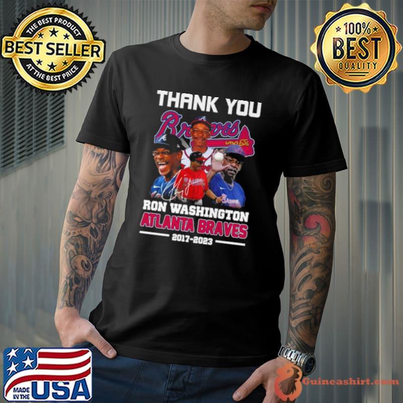 Thank You Ron Washington Atlanta Braves 2017 2023 Signature Shirt