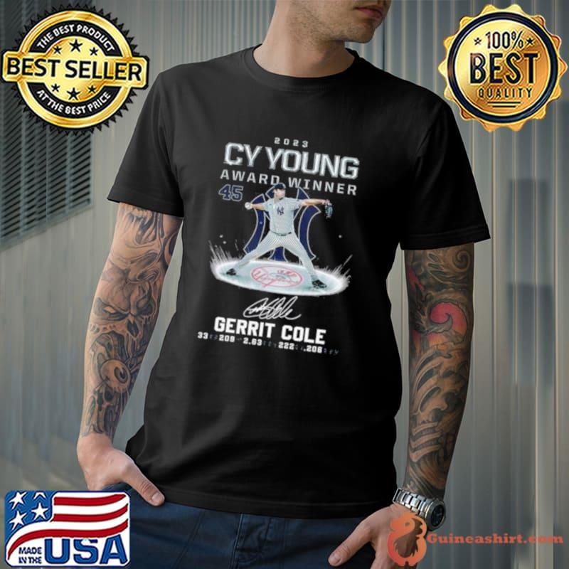 The 2023 AL Cy Young Award Winner Is Gerrit Cole Signature Shirt