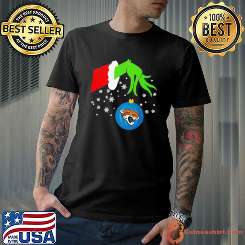 The Grinch Hand Christmas Ornament Jacksonville Jaguars 2023 shirt