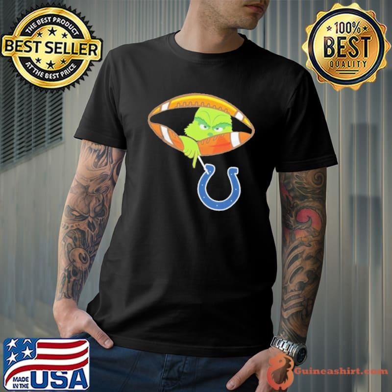 The Grinch Hold Indianapolis Colts Football Logo Shirt