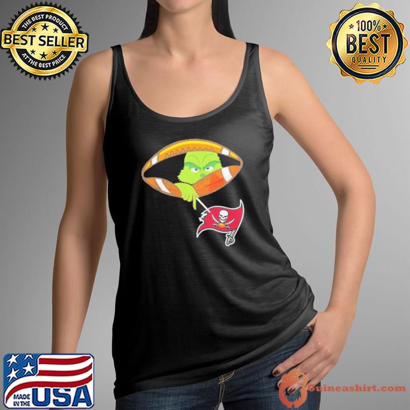 The Grinch Hold Tampa Bay Buccaneers Football Logo Shirt Tank Top