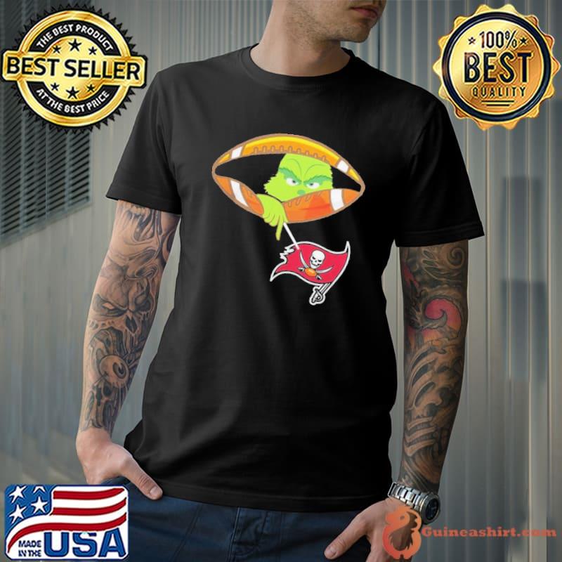 The Grinch Hold Tampa Bay Buccaneers Football Logo Shirt