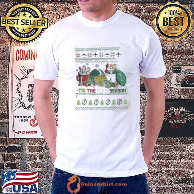 The Grinch New York Jets NFL Tis The Damn Season Ugly Christmas Shirt