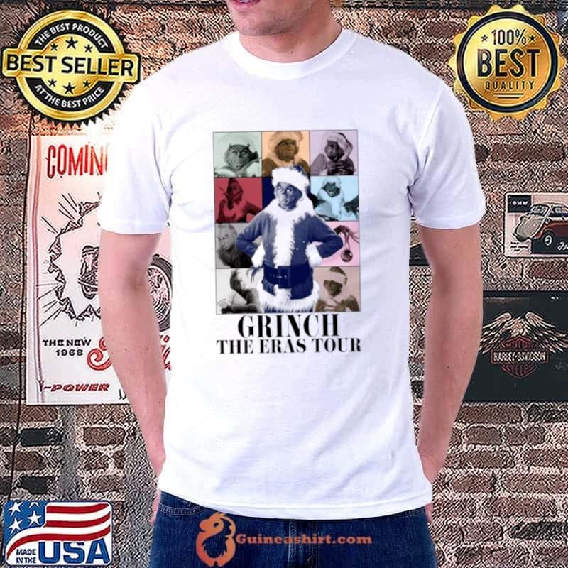 The Grinch the eras tour Christmas 2023 shirt
