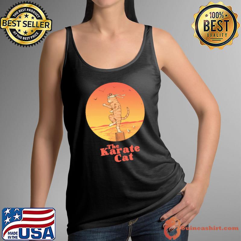 The Karate Cat Shirt Tank Top
