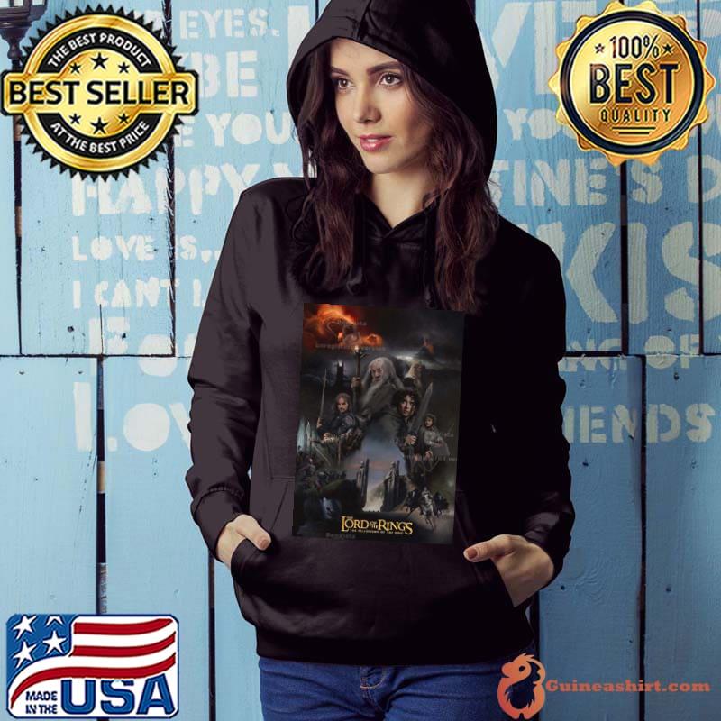 The Lord Of The Rings The Fellowship Of The Ring Vintage Home Decor Poster Shirt Hoodie