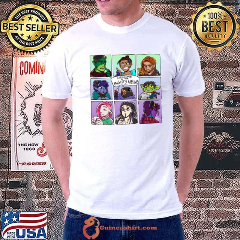 The Mighty Nein shirt