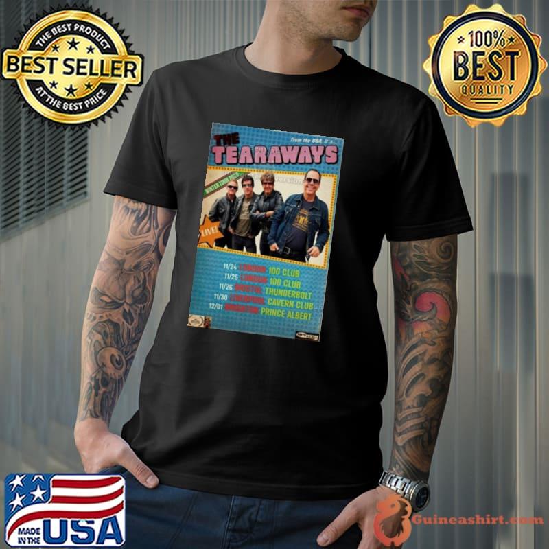 The Tearaways From The USA it’s Winter Tour 2023 Poster Shirt