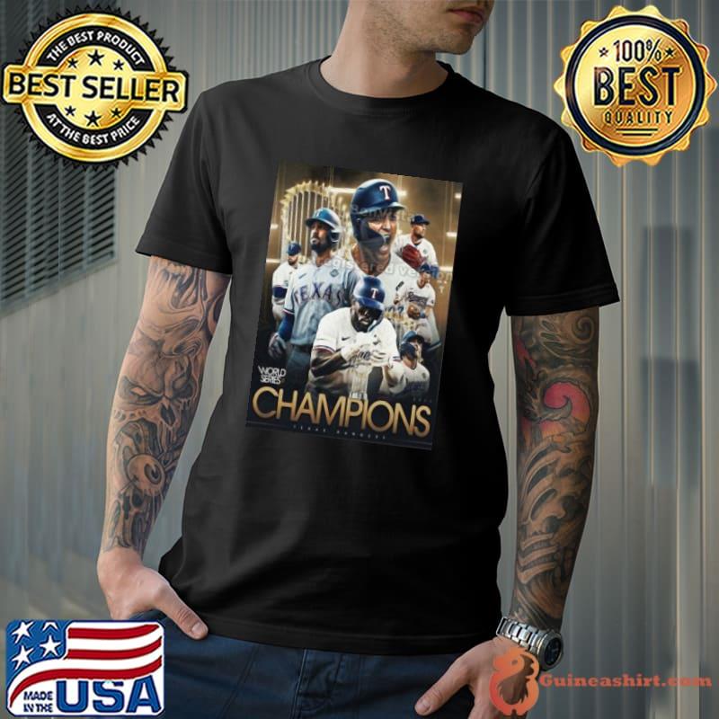 The Texas Rangers Are World Series Champions For The First Time In Franchise History Home Decor Poster Shirt