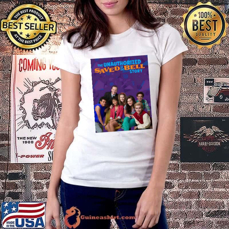 The Unauthorized Saved By The Bell Story T-Shirt Ladiestee