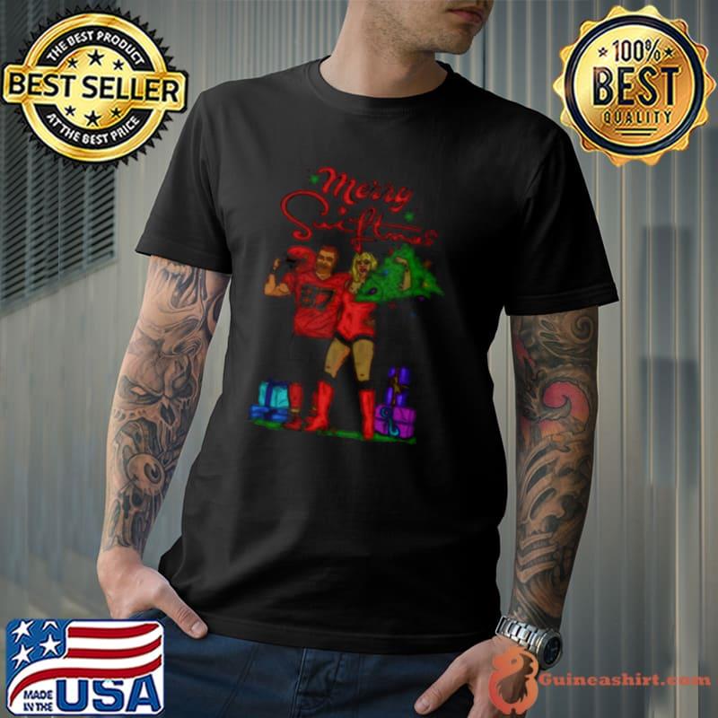Travis Kelce And Taylor Sw Merry Swiftmas shirt