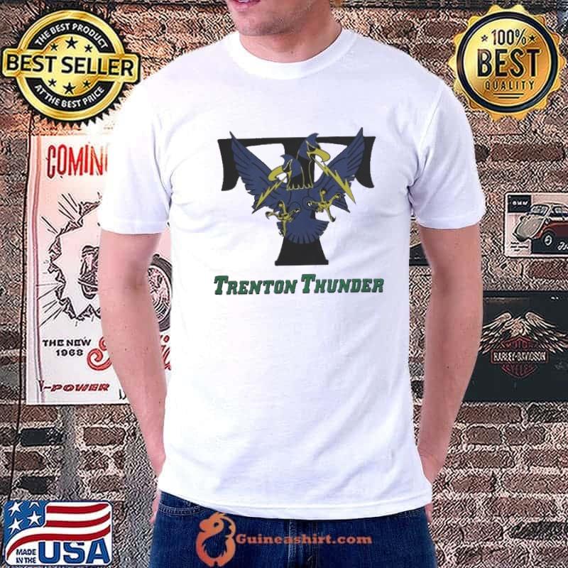Trenton thunder Vintage Thunderbird Thunder Baseball Shirt