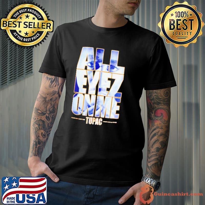 Tupac All Eyez on me Foil print shirt