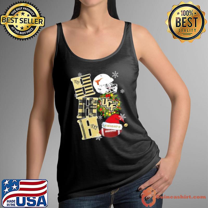 Ucf Knights Ncaa Ho Ho Ho Christmas Shirt Tank Top