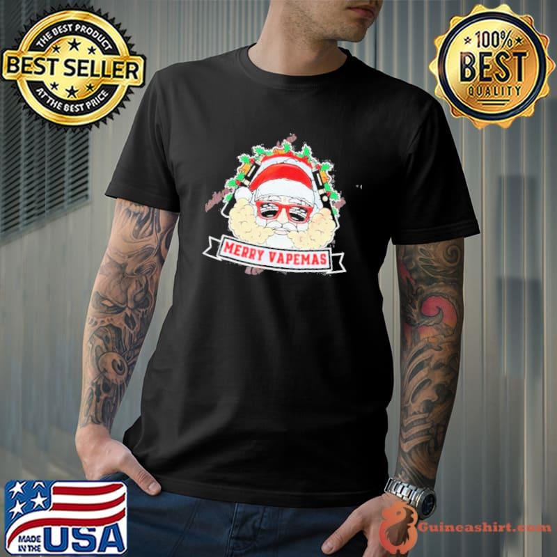 Vape Merry Vapemas Vaping Santa E-Cigarette Liquid Shirt