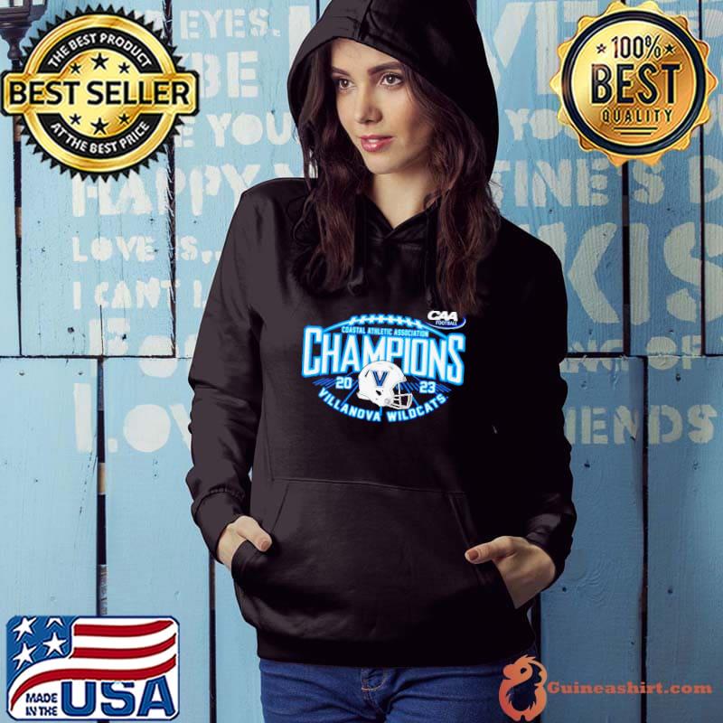 Villanova Wildcats 2023 CAA Football Champions Shirt Hoodie