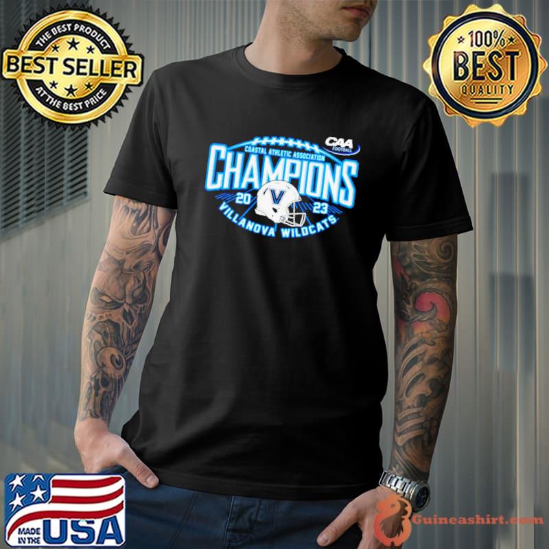 Villanova Wildcats 2023 CAA Football Champions Shirt